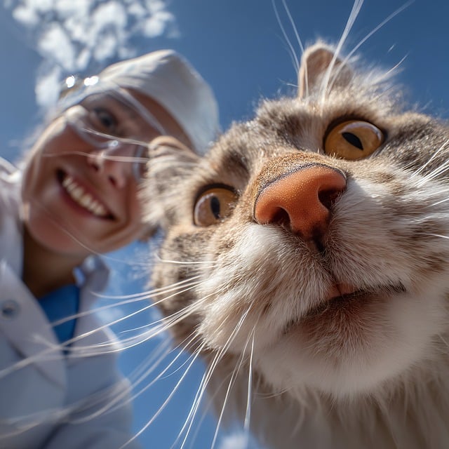 Portrait of Dr. Elara Vance, Head Veterinarian